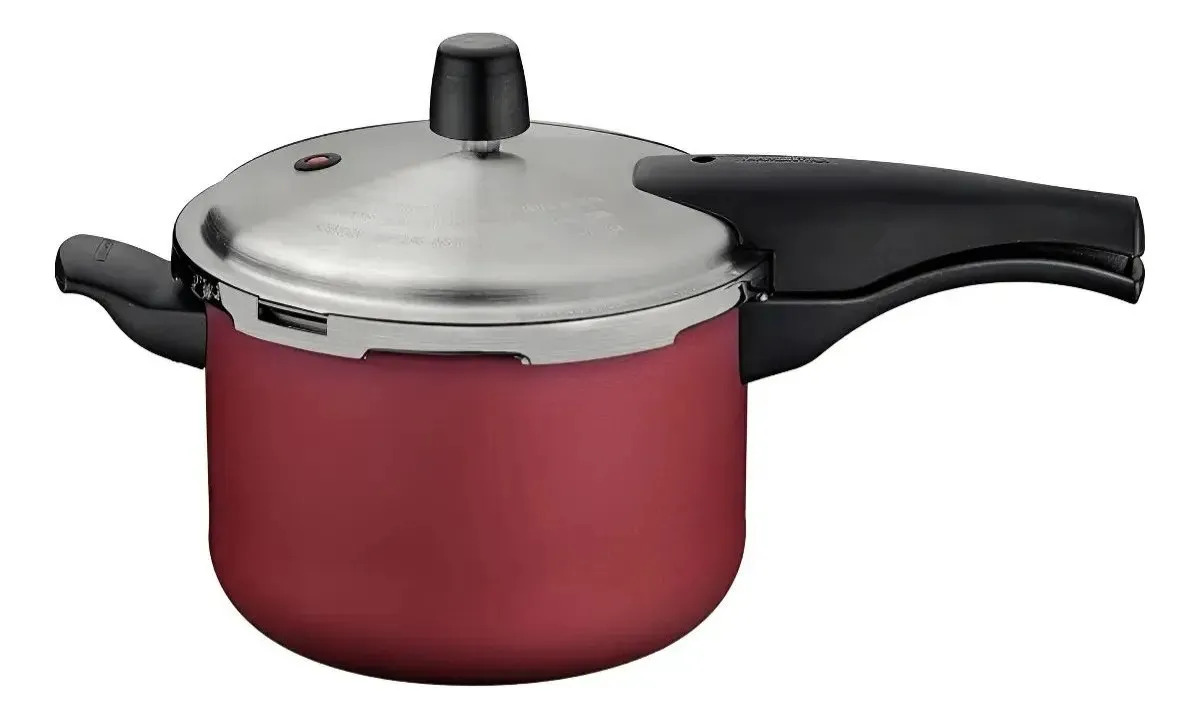 Panela de Pressão Tramontina 6L Vancouver Effect Vermelho 20592/724